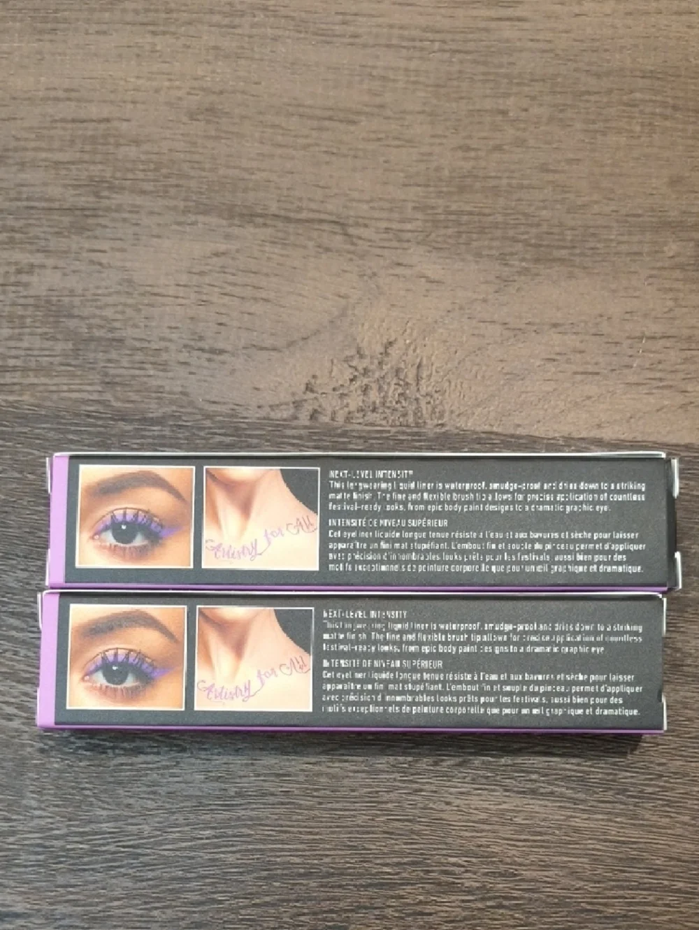 NYX Epic Wear Waterproof Eye & Body Liquid Liner Lilac Set Of 2 NWT